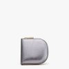 Small Leather Goods Cuyana | Duo Small Zip Wallet (Shimmer) Anthracite